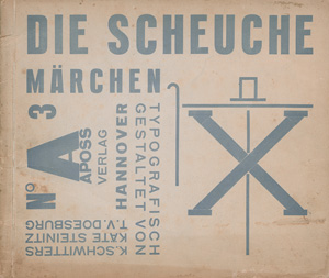 Lot 3499, Auction  124, Schwitters, Kurt, Die Scheuche