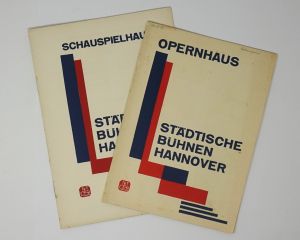 Los 3500 - Schwitters, Kurt und Städtische Bühnen Hannover - 2 Programmhefte (Opernhaus + Schauspielhaus) - 2 - thumb