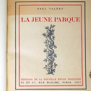 Lot 3540, Auction  124, Valéry, Paul, La jeune parque