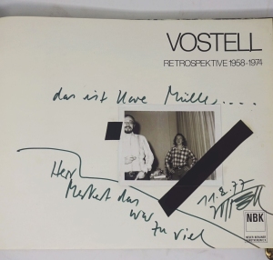 Los 3553 - Merkert, Jörn und Vostell, Wolf - Wolf Vostell Retrospektivew 1958-1974 - 0 - thumb