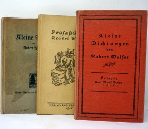 Lot 3565, Auction  124, Walser, Robert, Kleine Dichtungen, Prosastücke, Kleine Prosa, 