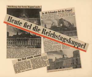 Los 4257 - Reichstag Berlin - Documentation album of the demolition of the Reichstag Dome, Berlin - 1 - thumb