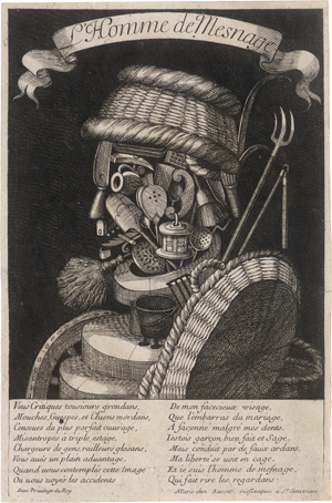 Lot 5009, Auction  124, Arcimboldo, Giuseppe - nach, L'Homme de Mesnage