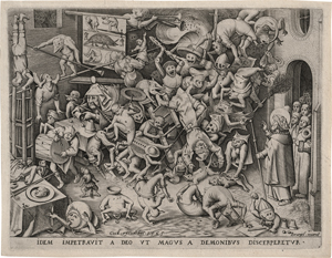 Lot 5039, Auction  124, Bruegel d. Ä., Pieter - nach, Der Sturz des Zauberers Hermogenes