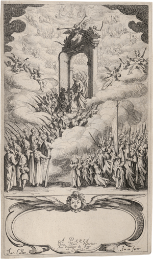 Lot 5050, Auction  124, Callot, Jacques, Les images des tous les Saints et Saintes de l'année