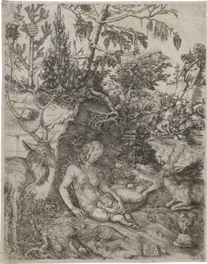 Lot 5070, Auction  124, Cranach d. Ä., Lucas, Die Buße des heiligen Chrysostomus