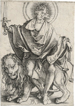 Lot 5083, Auction  124, Dürer, Albrecht, Die Sonne der Gerechtigkeit