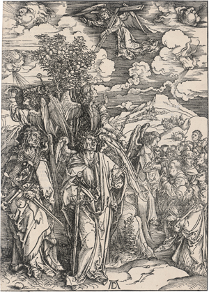 Lot 5092, Auction  124, Dürer, Albrecht, Vier Engel, die Winde aufhaltend