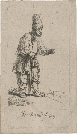 Lot 5191, Auction  124, Rembrandt Harmensz. van Rijn, Bauer mit hoher Mütze