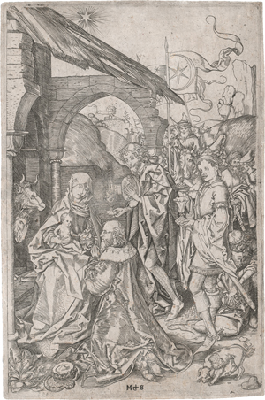 Lot 5216, Auction  124, Schongauer, Martin, Die Anbetung der Könige