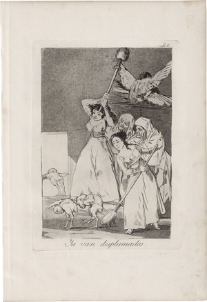 Lot 5274, Auction  124, Goya, Francisco de, Ya van desplumados