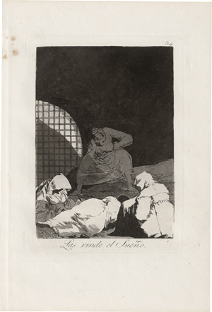 Lot 5275, Auction  124, Goya, Francisco de, Las rinde el Sueño