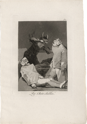 Lot 5277, Auction  124, Goya, Francisco de, Los Chinchillas