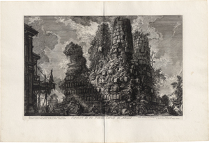 Lot 5304, Auction  124, Piranesi, Giovanni Battista, Sepolcro de' tre fratelli Curazj in Albano