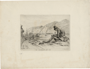 Lot 5369, Auction  124, Klein, Johann Adam, Der Landschaftsmahler auf der Reise