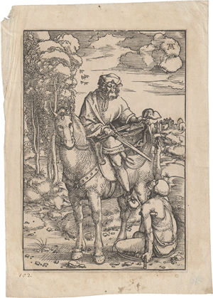 Lot 5480, Auction  124, Baldung, Hans, Der hl. Martin zu Pferde