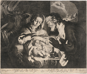 Los 5493 - Bloemaert, Cornelis - Die Geburt Christi - 0 - thumb