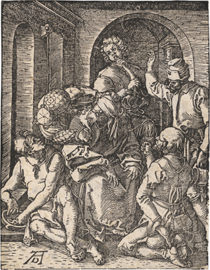 Lot 5521, Auction  124, Dürer, Albrecht, Versprottung Christi; Beweinung Christi.