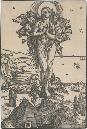 Lot 5530, Auction  124, Dürer, Albrecht, Die Verzückung der heiligen Maria Magdalena