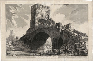 Lot 5622, Auction  124, Piranesi, Giovanni Battista, Veduta del Ponte Salario