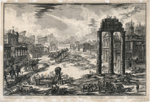 Lot 5626, Auction  124, Piranesi, Giovanni Battista, Veduta di Campo Vaccino