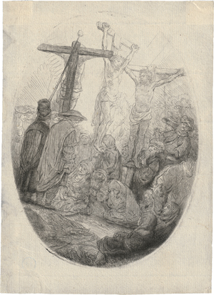 Lot 5643, Auction  124, Rembrandt Harmensz. van Rijn, Christus am Kreuz