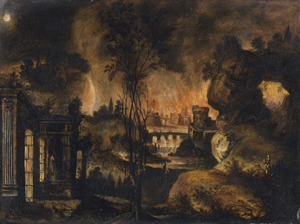 Lot 6003, Auction  124, Süddeutsch, um 1600. Der Untergang von Sodom und Gomorra