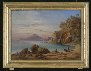 Los 6053 - Deutsch - um 1840. Blick vom Golf von Baiae auf Ischia - 1 - thumb