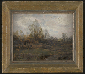 Los 6132 - Kochanowski, Roman - Herbstliche Moorlandschaft mit Bäuerin - 1 - thumb