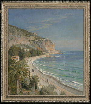 Los 6146 - Zacho, Christian - Ansicht der Küste von Menton an der Côte d’Azur - 1 - thumb