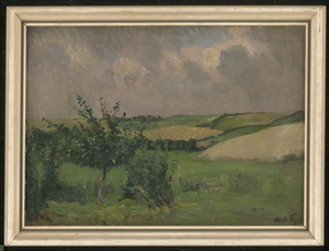 Los 6193 - Engel, Otto Heinrich - Norddeutsche Landschaft mit Obstbaum auf der Halbinsel Holnis an der Flensburger Förde - 1 - thumb