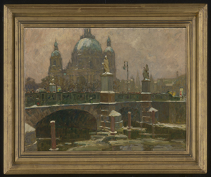 Los 6209 - Antoine, Otto - An der Schlossbrücke in Berlin mit Blick auf den Dom - 1 - thumb