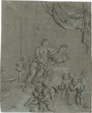 Lot 6532, Auction  124, Mieris, Willem van, Personifikation der Bildhauerei