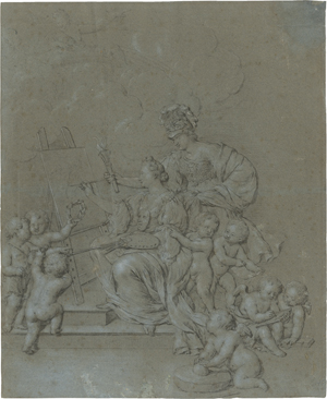 Lot 6533, Auction  124, Mieris, Willem van, Personifikation der Malerei