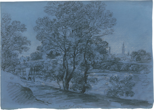 Lot 6595, Auction  124, Dillis, Johann Georg von, Blick über die Isar von der Praterinsel auf München