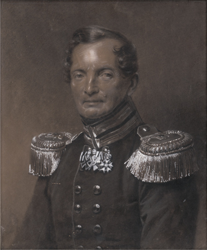 Lot 6620, Auction  124, Krüger, Franz, Bildnis eines Mannes in preußischer Uniform mit Abzeichen. 