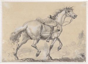 Lot 6626, Auction  124, Orlowski, Alexander Osipovitch - zugeschrieben, Trabendes Pferd