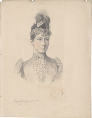 Lot 6673, Auction  124, Werner, Anton von, Prinzessin Heinrich von Preußen, geb. Irene von Hessen-Darmstadt