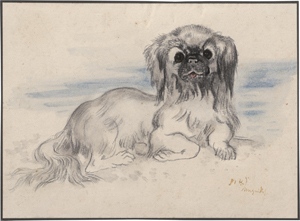 Lot 6685, Auction  124, Jungnickel, Ludwig Heinrich, Liegender Pekinese