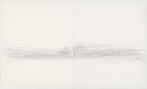 Lot 6891, Auction  124, Richter, Gerhard, Landschaft (dessins et aquarelles/drawings & watercolors 1957 – 2008)