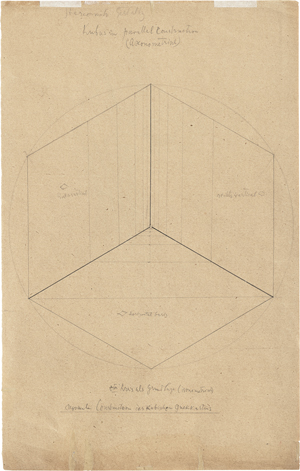 Lot 6930, Auction  124, Klee, Paul, Bildnerische Gestaltungslehre: III.24 Stereometrische Gestaltung