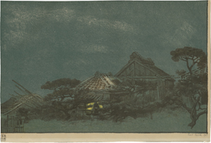 Lot 7121, Auction  124, Orlik, Emil, Abend in Fukagawa, Tokio (Am Abend)