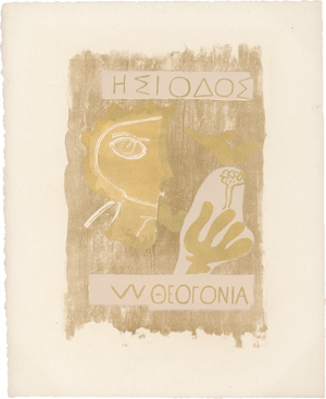 Lot 7215, Auction  124, Braque, Georges, Theogonie III