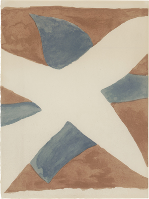 Lot 7218, Auction  124, Braque, Georges, Résurrection de l'oiseau, Frontispiz