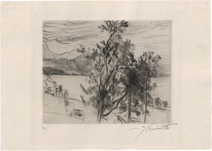 Lot 8018, Auction  124, Corinth, Lovis, Blick auf den Walchensee