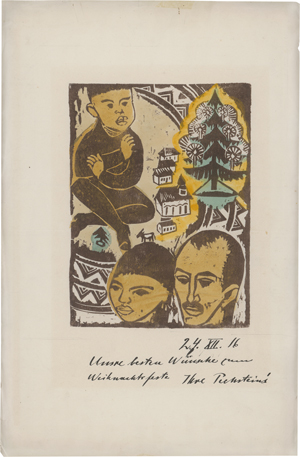 Lot 8056, Auction  124, Pechstein, Hermann Max, Weihnachten