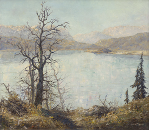 Lot 8082, Auction  124, Pippel, Otto, Vorfrühling am Walchensee