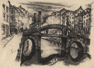 Lot 8114, Auction  124, Kuhfuss, Paul, Die Jungfernbrücke in Berlin