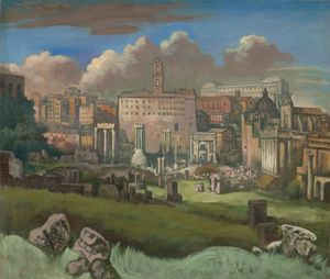 Lot 8144, Auction  124, Dressler, August Wilhelm, Forum Romanum