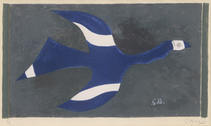 Lot 8191, Auction  124, Braque, Georges, Vol de nuit (Oiseau XII)